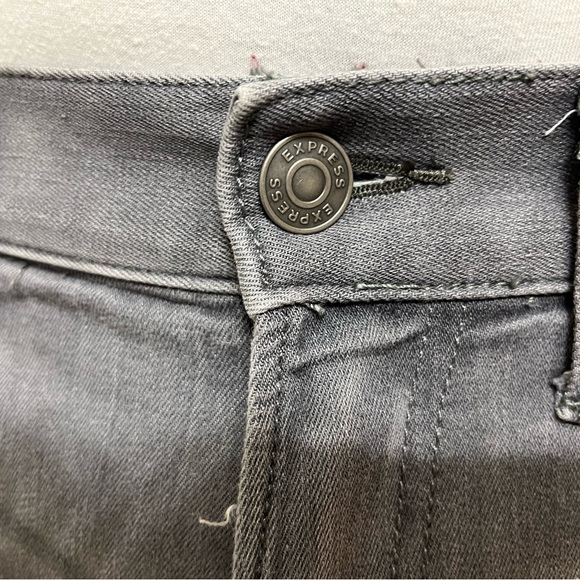 Men’s Express Gray Jeans 32x32 Slim Stretch Jeans - Picture 6 of 8